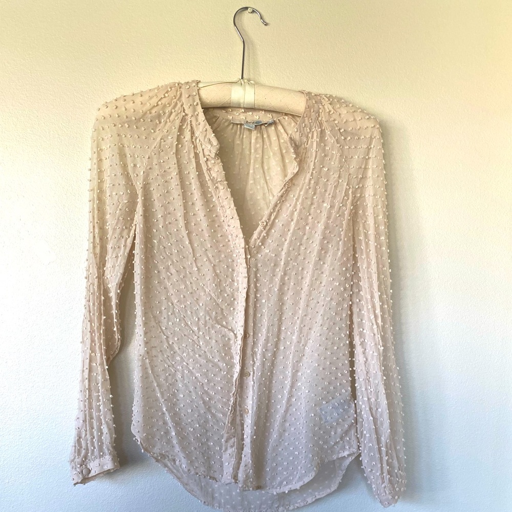 ANTHROPOLOGIE BODEN Pom BLOUSE good condition size 2